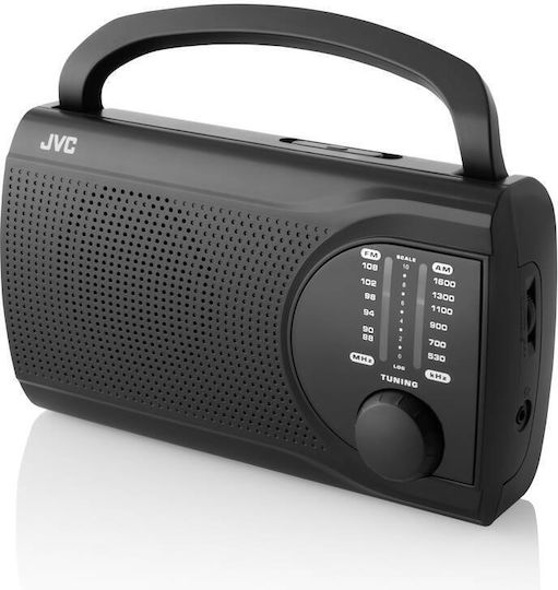 JVC RA-E321B Radio portabil Cu baterie Negru