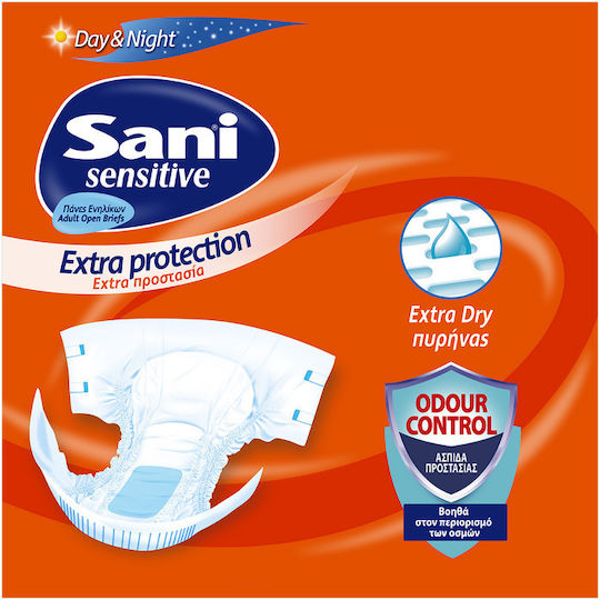 Sani Sensitive Extra Protection XLarge in Weiß Farbe 10Stück