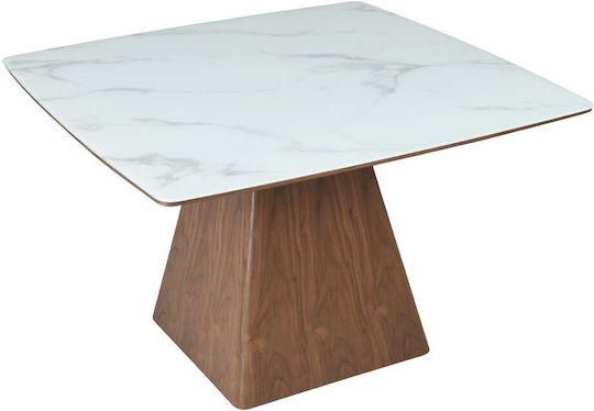 Totem Dining Room Table White 120x120x120cm Totem Dining Room Table White 120x120x120cm
