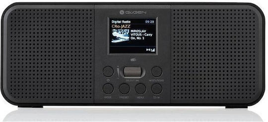 GoGEN DAB 800 BTC Επιτραπέζιο Ραδιόφωνο Ρεύματος DAB με Bluetooth Μαύρο