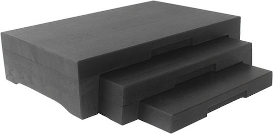 Ready Βάση Παρουσίασης Μπουφέ Ξύλινη 40cm (3 Επίπεδα)
