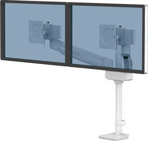 Fellowes Tallo Modular 2MS Βάση Γραφείου για 2 Οθόνες έως 32" με Βραχίονα Λευκή