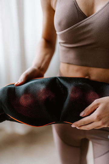 Medivon Dispozitiv de masaj Shiatsu pentru gât Neagră