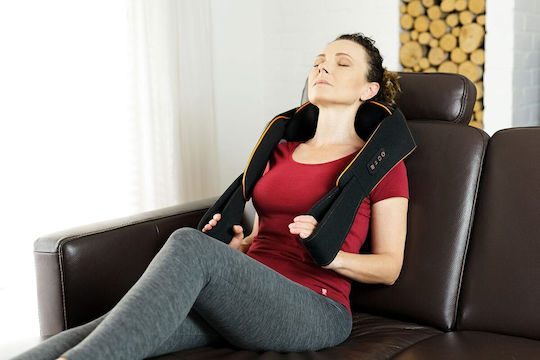 Medivon Dispozitiv de masaj Shiatsu pentru gât Neagră
