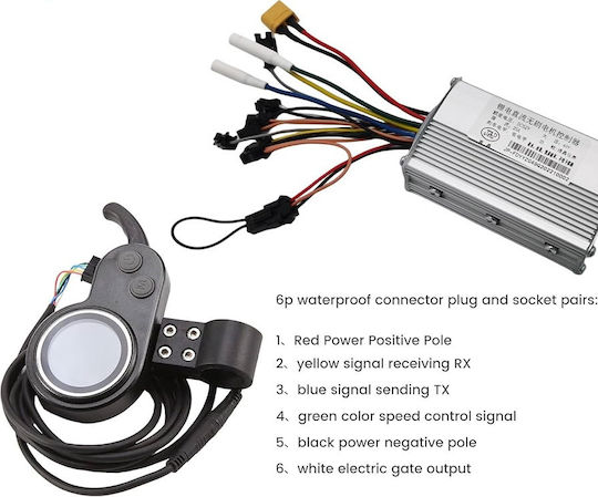 Controller & Display Kit J&p 48v 25a