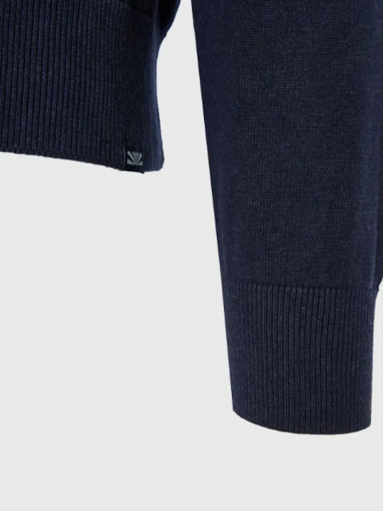 Long Sleeve Sweater Navy Mel
