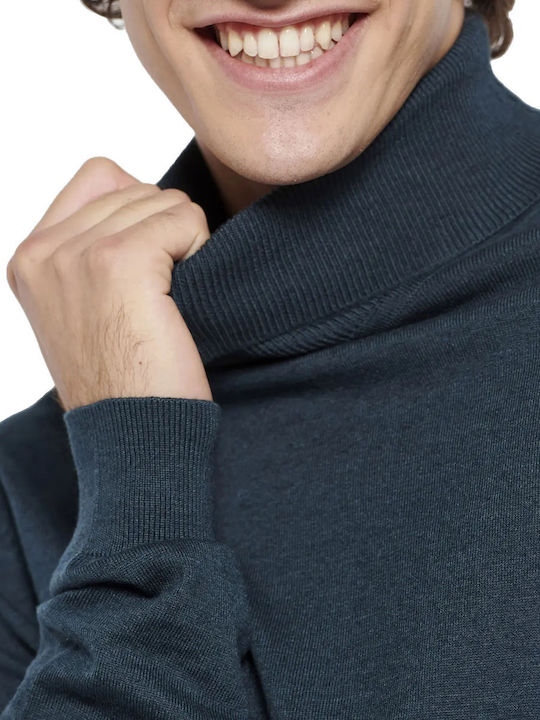 Long Sleeve Sweater Ocean Blue Mel