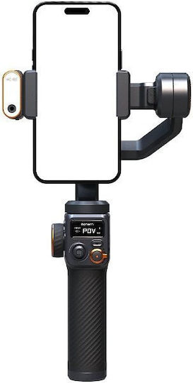 Hohem iSteady M6 Phone Gimbal with 3 Axis Stabilization and 18 Operating Hours Black