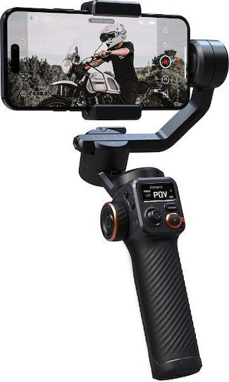 Hohem iSteady M6 Phone Gimbal with 3 Axis Stabilization and 18 Operating Hours Black