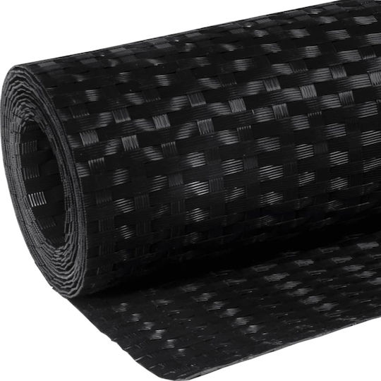 vidaXL Separator de Umbrire Negru 1x3m