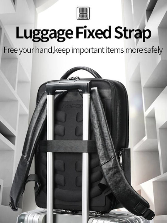 Bopai Laptop Backpack for 15.6" Laptop with USB Port in Black Colour 61-123081-BLACK