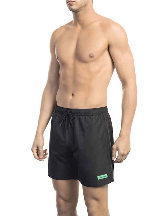 Bikkembergs Мъжки Бански Плувни Шорти Черен