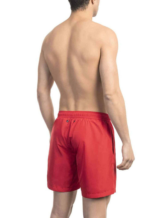 Costum De Baie Bărbați Pantaloni Scurți Roșii