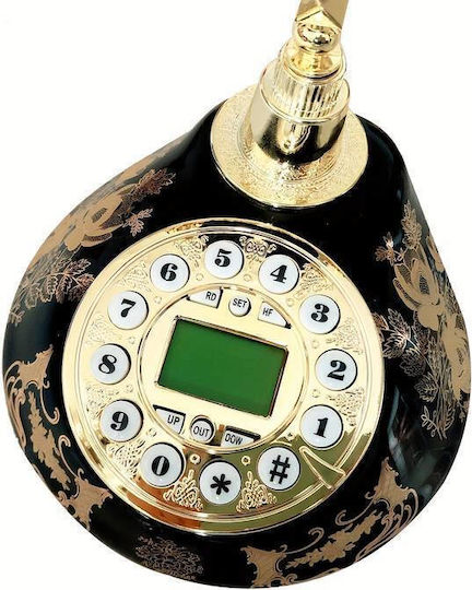 ForHome Corded Phone Office Black 103162