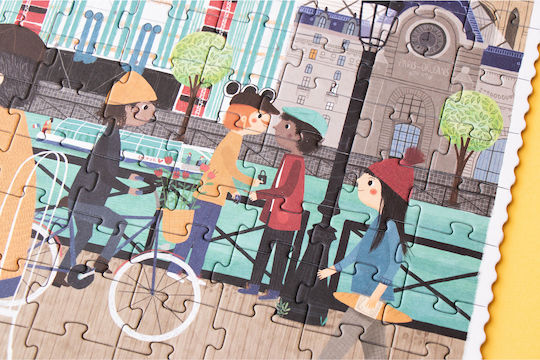 Παιδικό Puzzle Paris Skyline - La Ville Lumière 200pcs Londji