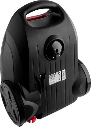 Sencor SVC 6001BK-EUE3 Ηλεκτρική Σκούπα 700W με Σακούλα 3lt Μαύρη