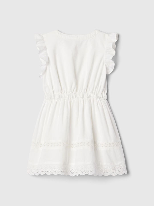 GAP Mädchen Kleid White