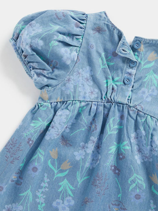 Rochie pentru Copii Gin Floral Albastru