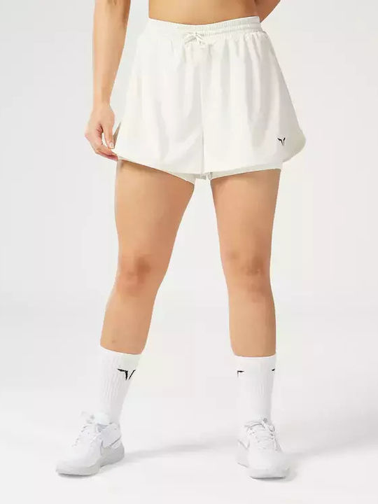 Γυναικείο Αθλητικό Σορτς Pearl white