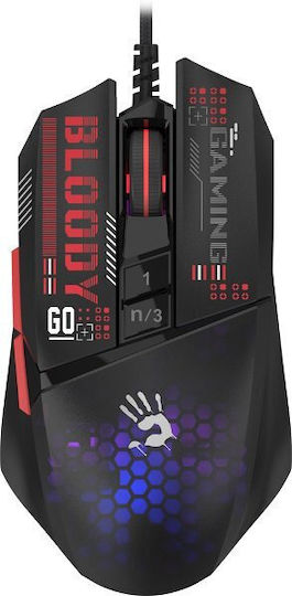 A4Tech Bloody W60 Max Mini Gaming Ποντίκι 12000 DPI Μαύρο