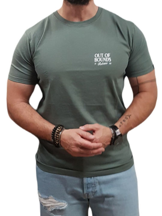 Rebase T-shirt Bărbătesc cu Mânecă Scurtă Agave Green