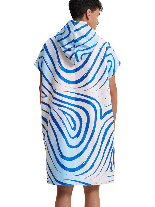 Blue Hunter Plajă Poncho Albastru