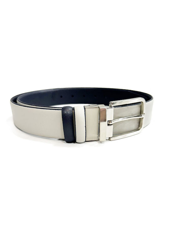 Men's Belt Double Sided Gray