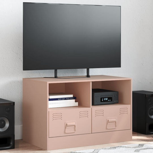 TV-Ständer Aus Metall Rosa M67xT39xH44cm