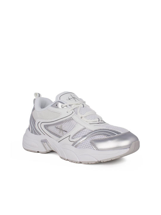 Calvin Klein Retro Tennis Sneakers White