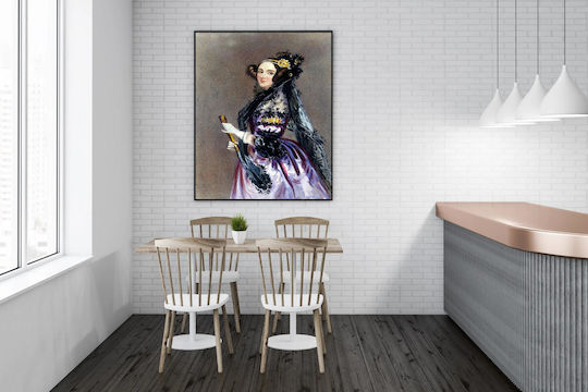 Watercolor Painting on Canvas 100x150cm