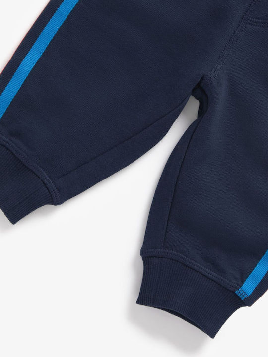 Pantaloni de Trening pentru Copii Albastru 2 Bucăți