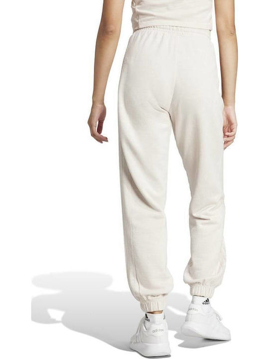 adidas French Terry Sweatpants Beige