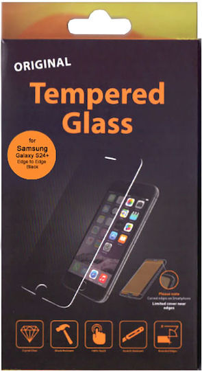 3D Tempered Glass Μαύρο (Samsung S24+)