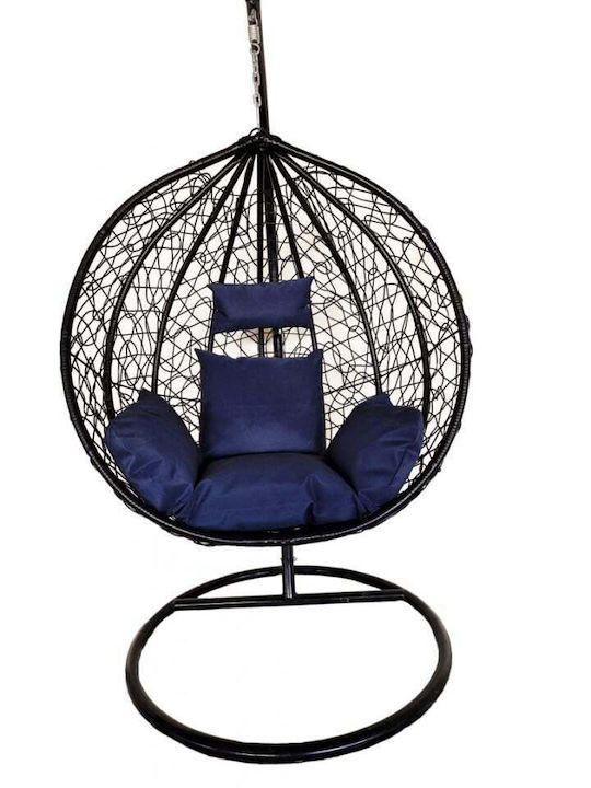 Φωλιά Rattan Μ115xΠ68xΥ108cm Γκρι Φωλιά Rattan Μ115xΠ68xΥ108cm Γκρι