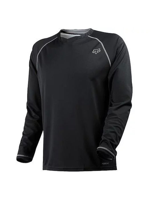 FOX Men Indicator Long Sleeve Jersey - BLACK - 05102