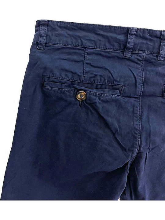 Pantaloni Chino Elastic Blue
