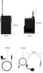 Mozos MIC-UHF-SET Seturi Wireless Microfon de tip casca