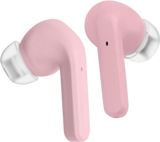 Niceboy HIVE Pins 3 ANC In ear Bluetooth хендсфри Слушалки с Кутийка за Зареждане Sakura Pink