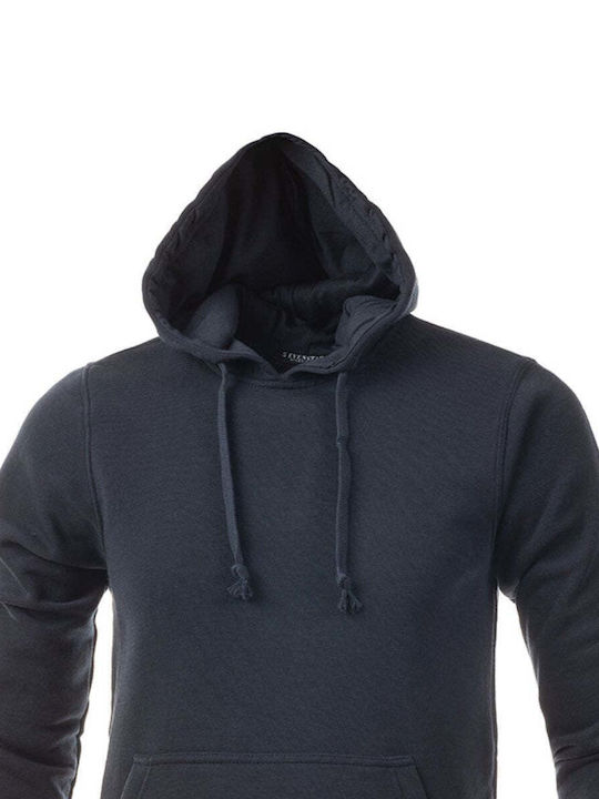 Senior Men's Sweatshirt with Hood Black