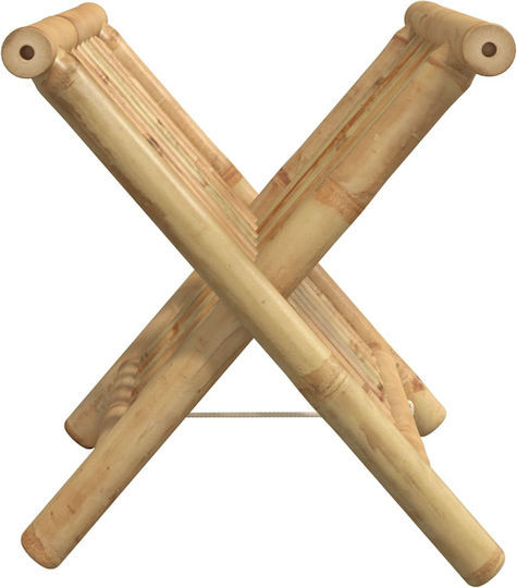 vidaXL Θήκη Περιοδικών Καφέ 34.5x30.5x42εκ.