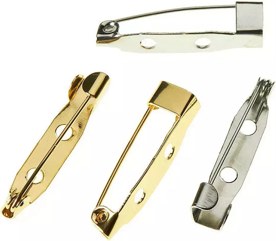 Silber Klebeanhänger 2,5 cm 100 Stück Nu2313 Nv-10-00050-2313-silber