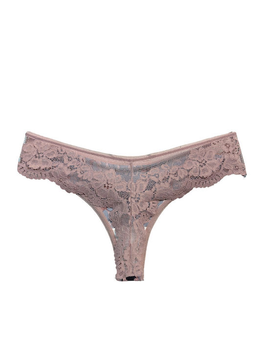 Women's Brazil with Lace Brown