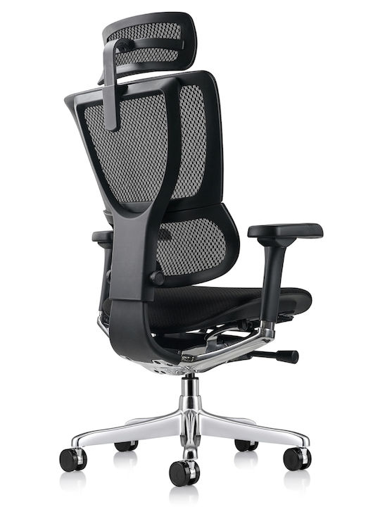 Ergohuman iOO Advanced Office Chair With Recline And Adjustable Arms Black