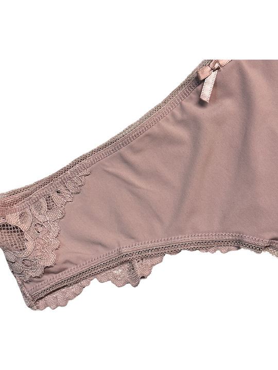 Women's Brazil with Lace Black