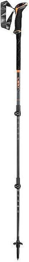 Leki Lite Telescopice Baston de trekking 2 buc Negre