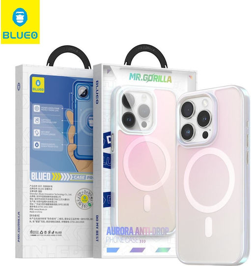 Blueo Back Cover Σιλικόνης Λευκό (iPhone 15 Pro Max)
