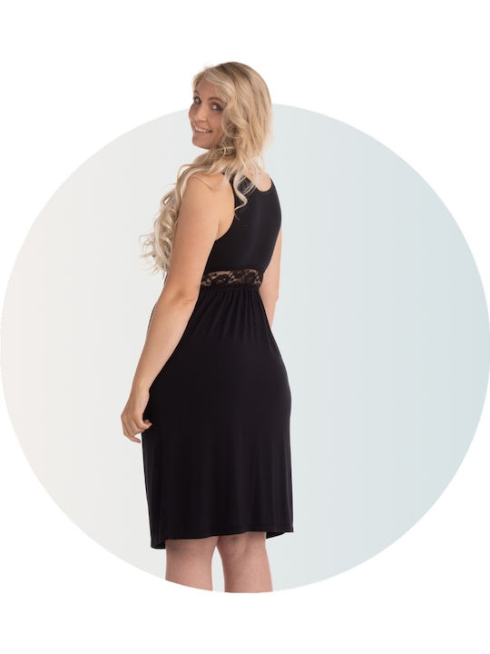 Carriwell Nightgown Maternity & Nursing Black