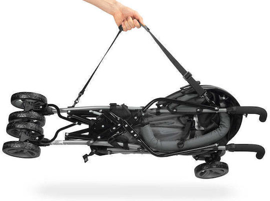 Caretero Alfa Количка с дръжка Подходящо за 6+ Месеца Сив 5.3кг