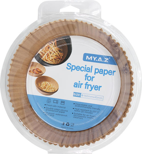 Keskor Non-stick Papers for Air Fryer 16x16cm 50pcs