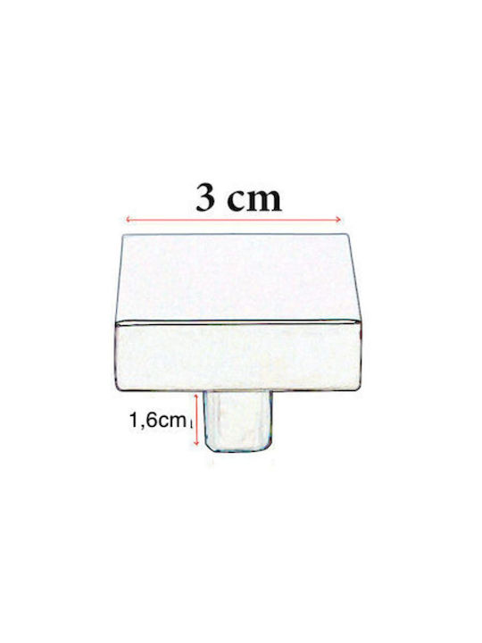 Import Hellas 6060 Πόμολο Επίπλου από Μέταλλο Νίκελ Ματ 30mm (Απόσταση Κέντρων 30mm) NXIH6060NM Import Hellas 6060 Πόμολο Επίπλου από Μέταλλο Νίκελ Ματ 30mm (Απόσταση Κέντρων 30mm) NXIH6060NM